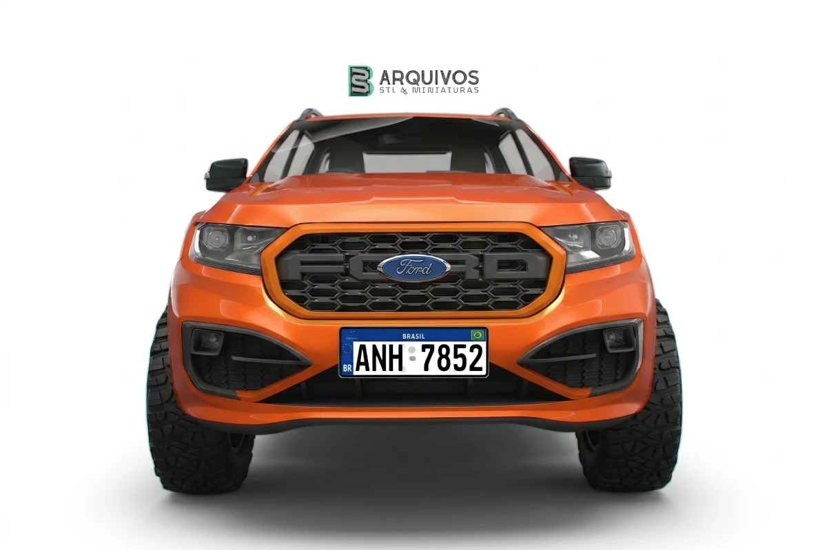 Modelo 3D STL - Ford Ranger Raptor 2023 — foto 4